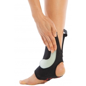 ANKLE SUPPORT-MALLEOLAR PAD PROTECTION-WITH ZIPPER CLOSURE