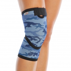 KNEE SUPPORT-CLOSED PATELLA-CAMOUFLAGE