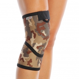 KNEE SUPPORT-CLOSED PATELLA-CAMOUFLAGE