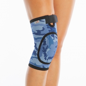 KNEE SUPPORT-PADDED PATELLAR PROTECTION-CAMOUFLAGE