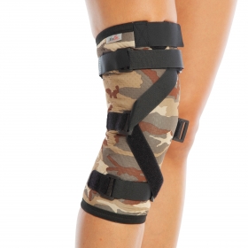 CRUCIAL LIGAMENT SUPPORTED KNEE BRACE-CAMOUFLAGE