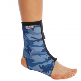 ANKLE SUPPORT-MALLEOLAR PAD PROTECTION-WITH VELCRO CLOSURE-CAMOUFLAGE