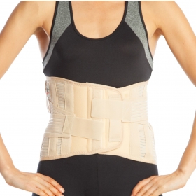 KORSE LUMBOSTAD ÇELİK BALENLİ 26 CM-KEMERLİ