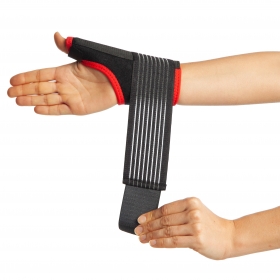 BASIC THUMB SPLINT-WITH AN ALUMINUM THUMB SUPPORT ADJUSTABLE-STANDARD