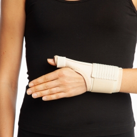 BASIC THUMB SPLINT-WITH AN ALUMINUM THUMB SUPPORT ADJUSTABLE-STANDARD