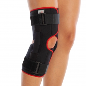 HINGED KNEE SUPPORT-FULLY OPEN FRONT