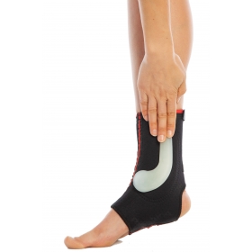 ANKLE SUPPORT-MALLEOLAR PAD PROTECTION-WITH VELCRO CLOSURE