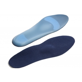 SILICONE INSOLES COVERED WITH FABRIC