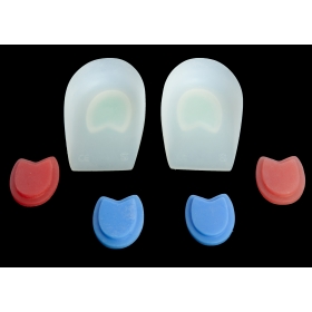 SILICONE HEEL  CUSHION-WITH SOFTNESS ADJUSTABLE PADS