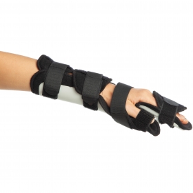 THERMOPLASTIC THUMB AND WRIST SPLINT