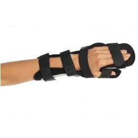 THERMOPLASTIC THUMB AND WRIST SPLINT