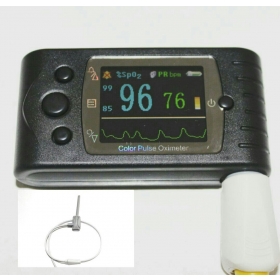 PULSE OXIMETER WITH SEPARATE SENSOR / RECHARGABLE BATTERY HAND-HELD (NEWBORN)