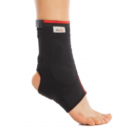 ANKLE SUPPORT-MALLEOLAR PAD PROTECTION-WITH ZIPPER CLOSURE
