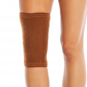 WOOL CAMEL KNEE SUPPORT