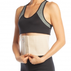 ABDOMINAL BINDER WITH A COLOSTOMY OPENING - 16 CM HIGH