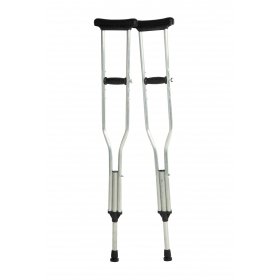 CRUTCHES-ALUMINUM-PAIR